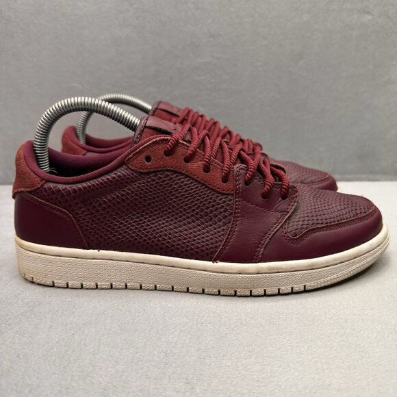 Jordan Shoes - Womens Size 8.5 Air Jordan 1 Retro Low NS Shoes Bordeaux Phantom Sneakers 2018
